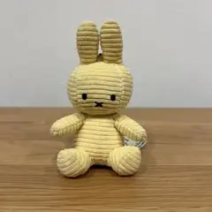 BON TON TOYS ミッフィー コーデュロイ マスコット イエロー