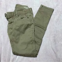 AZUL スキニー パンツ ヒョウ柄 ベージュ