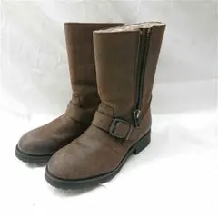 Diesel ディーゼル Brown Leather Boots サイズ36のサムネイル