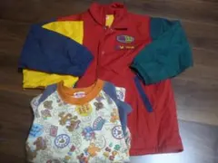 ３月１５日迄　最終値下　１３０ｃｍ　ミキハウス　防寒ジャンパーとおまけトレーナー