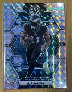 Mosaic／A.J. BROWN nfl カード　eagles