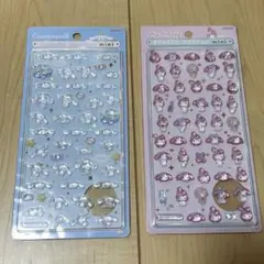 ボンボンドロップシール　mini マイメロ　シナモロール 2枚セット　正規品