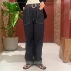 【別注】現行バズリクソンズ×ビームスボーイ/アーミーデニムパンツ/1937復刻のサムネイル