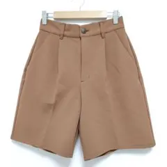 美品 earth music&ecology ショートパンツ 茶色 ブラウン
