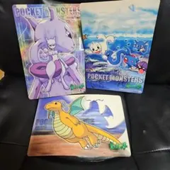 希少] ポケモン下敷き 平成レトロ ポケットモンスター バンプレスト