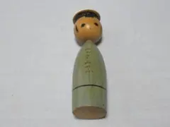 アイヌ セワポロロ オロッコ族 木彫り人形 郷土玩具 民芸品 高さ：約