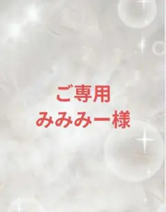 みみみー様専用