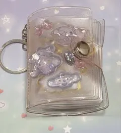 ミニシール帳 完成品 サンリオ シナモンロール　キティ　ポチャッコ　クロミ