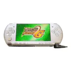 [動作確認済] PSP-3000 シルバー i8000