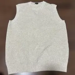 UNIQLO ユニクロ　ニットベスト Sベージュ