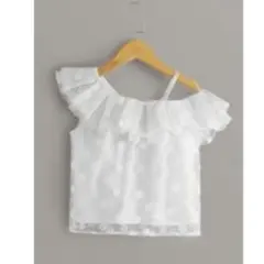 SHEINワンショルダートップス