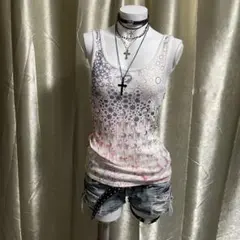 雰囲気抜群❗️】00's HYSTERIC GLAMOUR 装飾 チビT Y2K - メルカリ