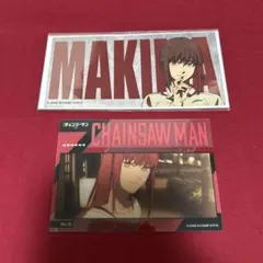 チェンソーマン レゼ篇 PLAZA ロフト ステッカー クリアカード マキマ