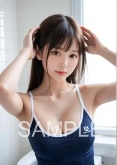 AI 美女 A4ポスター 生写真 美人 清楚 かわいい グラビア c092225