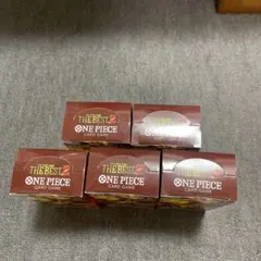 「ONE PIECE CARD THE BEST vl.2」5box「テプ付き」