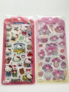 ドロップジェリーシール サンリオ キティ マイメロ 2枚セット