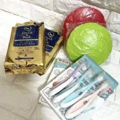 新品未使用　犬用品まとめ売り　クイックアンドリッチ　ナノ歯ブラシ　フリスビー