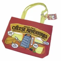 Trader Joe's トレイダージョーズ　エコバッグ　チーズ柄