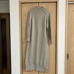 ニットワンピース/体型カバー/Mサイズ
