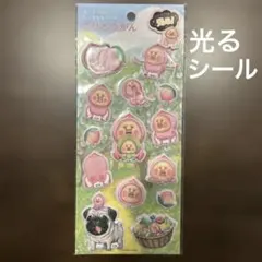 こびとづかん　もちもちシール　光る