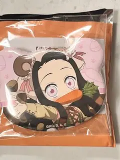 鬼滅の刃 実りの秋まつり 竈門禰豆子 くま缶バッジ A