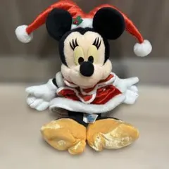 ミニーマウス クリスマスぬいぐるみ
