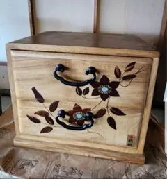 小引き出し　レトロ　松　タンス　木造工芸品　日本　収納　木製 小引き出し レトロ 松 タンス 木造工芸品 日本 収納 木製 - メルカリ