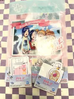 プリキュア　1番くじ　クリアファイル　メモ帳