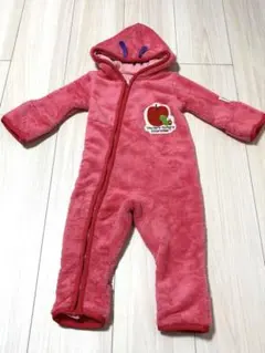 はらぺこあおむし　ロンパース もこもこ　サイズ70 おくるみ　アウター