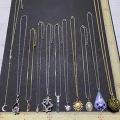 の*ん様 まとめ売りアクセサリーS13☆ネックレス11点オークション