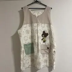 くまのがっこう⭐︎エプロン　大きめ