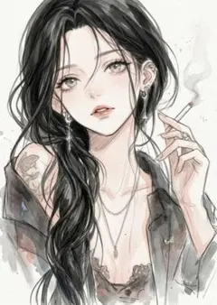 美品送料込】鶴田一郎 まなざし 美人画 モノクロ アートポスター 額
