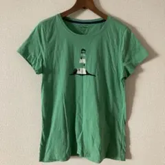 L.L.BEAN グラフィック　プリント　Tシャツ　緑のサムネイル