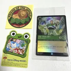 即日発送】ディズニーランド限定Disney Lorcanaバズライトイヤー5枚