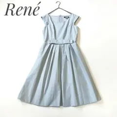 さわやか様専用 Rene basic ノースリーブワンピース プリーツ 38