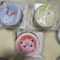 ポケモン シリコンサークルミニポーチ　3個セット