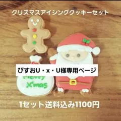 アイシングクッキー　ぴすおU・x・U様専用ページ