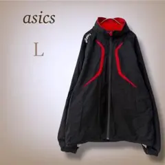 アシックス スポーツウェア 裏起毛 ウインドブレーカー シャカシャカ フード付