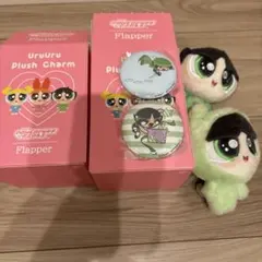 パワーパフガールズ UruUru Plush Charm ポップアップぬいぐるみ