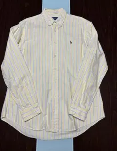 ラルフローレン　オックスフォード ストライプシャツ　メンズ