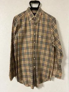 BURBERRY LONDON　バーバリーロンドン　ノバチェック　長袖シャツ　М