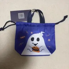 KINOKUNIYA ハロウィン スイーツ巾着バッグ　おばけ