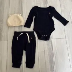 babygapセットアップ可能上下＆クマ耳帽子