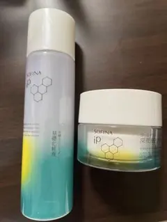 SOFINA iP 基礎化粧液 & 新品未使用トリートメントクリーム セット