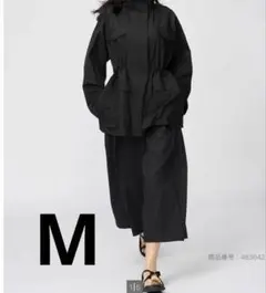 新品未使用　UNIQLO :C コットンキュロット ブラック M