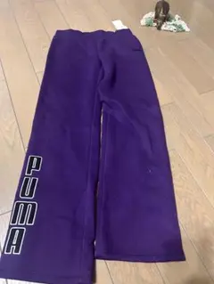 アメリカ購入 プーマ 新品タグ付 厚手 ジョガー ジャージボトム パンツ S相当