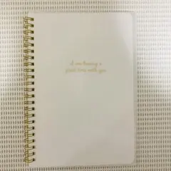 Ａ５ リングノート 横罫 ゴールドリング