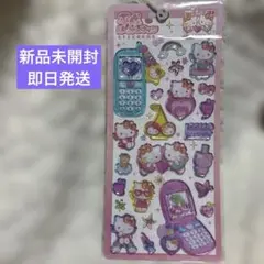 ハローキティ シール平成はっぴーフォンステッカー❤️新品
