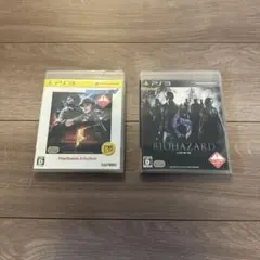 PS3 バイオハザード5 オルタナティブエディション & バイオハザード6 2本