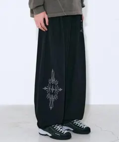 gakkai unions スウェットパンツ ブラック 最終値下げ